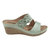 Rita Mint Wedge Sandals