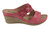 Rita Red Wedge Sandals