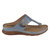 Sam Blue Thong Flat Sandals