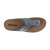 Sam Blue Thong Flat Sandals