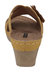 Selly Yellow Wedge Sandal