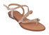 Sky Rose Gold Flat Sandals - RoseGold