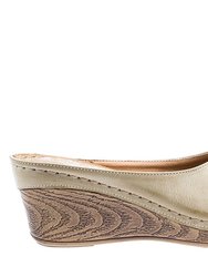 Sydney Natural Wedge Sandals