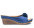 Sydney Navy Wedge Sandals