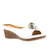 Sydney White Wedge Sandals - White