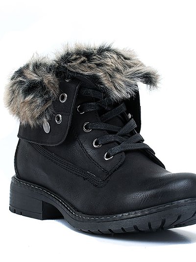 GC SHOES Trudie Black Combat Bootie product