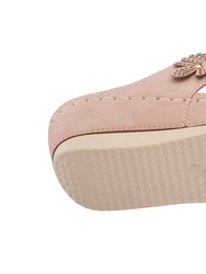 Virginia Blush Wedge Sandal