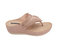 Virginia Blush Wedge Sandal