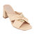 Zane Natural Heeled Sandals - Natural