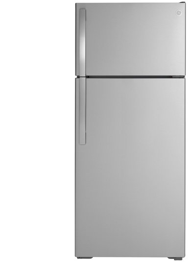 GE 17.5 Cu. Ft. Stainless Steel Top Freezer Refrigerator product