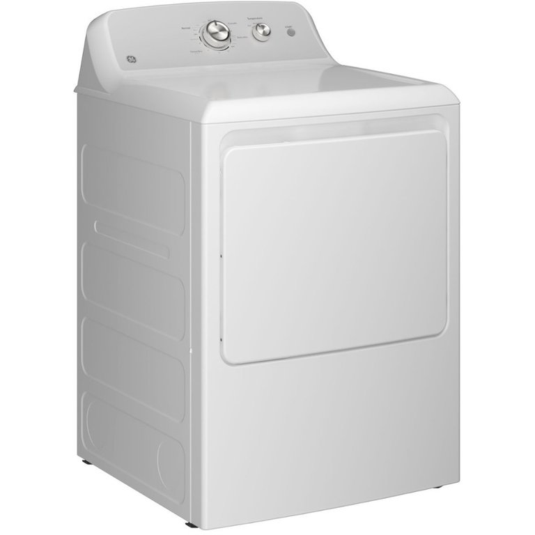 7.2 Cu. Ft. White With Silver Matte Front Load Electric Dryer
