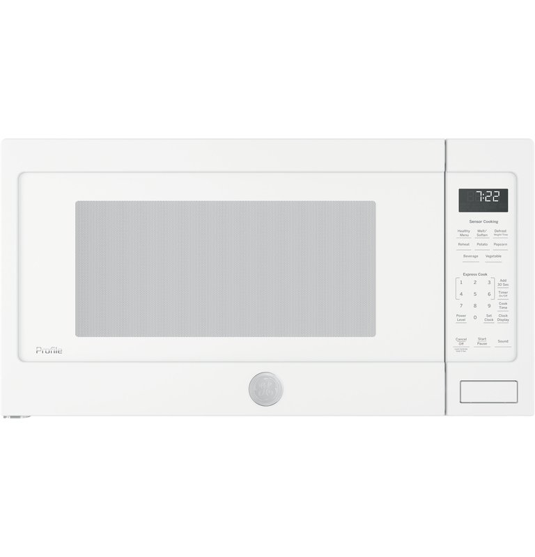 2.2 Cu. Ft. Stainless Steel Countertop Microwave Oven - White
