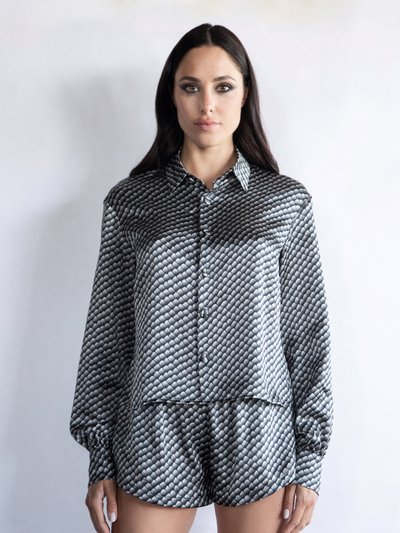 Gelso Milano 100% Silk Printed Pajama Set product