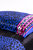Blue Leopard 100% Silk Duvet Cover