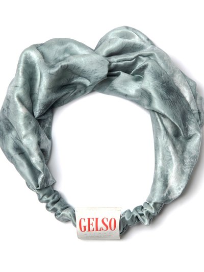 Gelso Milano Deep Grey 100% Silk Hair Band product