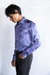 Hypnotic Purple 100% Silk Shirt - Hypnotic Purple