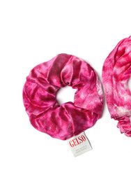 Pink Bright 100% Silk Hair Band