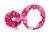 Pink Bright 100% Silk Hair Band