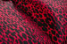 Red Leopard 100% Silk Pillow Case