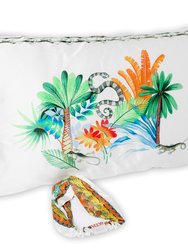 Tropical 100% Silk Pillow Case