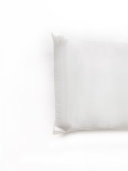 White 100% Silk Pillow Case - White
