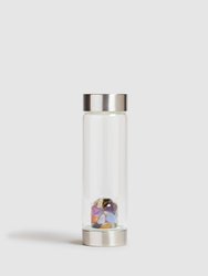 Five Elements Gem-Water Bottle by VitaJuwel - Clear