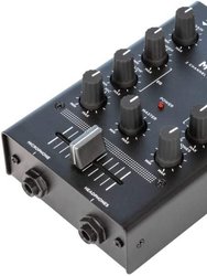 2 Channel Analog DJ Mixer