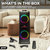 Bluetooth Speaker System w/ LED Party Lighting