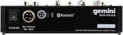 GEM-05USB Compact 5 Channel Bluetooth Audio Mixer With USB 5 Ins, 2 Bus, 2 Band EQ