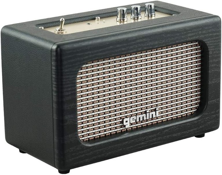 GTR-100 Portable Battery Powered Speaker - Black