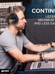 Professional DJ Equipment Closed Back Over Ear Monitoring Headphones