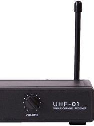 Single-Channel UHF Microphone System, UHF-01M-F2