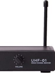 Single-Channel UHF Microphone System,UHF-01M-F1