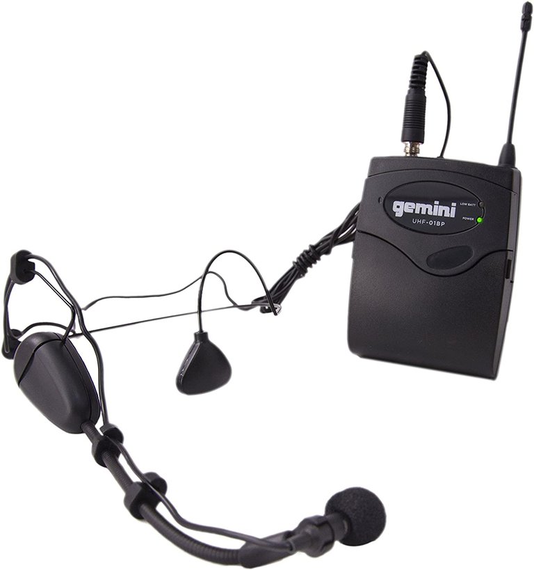 Single Channel UHF Wireless System - Headset/Lavalier (533.7MHz)