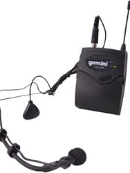 Single channel UHF Wireless system - Headset/Lavalier- 537.2MHz - Black