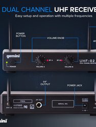 UHF-01M Wireless Handheld Microphone System F4