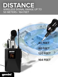 UHF Wireless Hands Free Microphone System