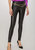 Desiree Faux Leather Legging W Chain