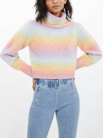 Generation Love Generation Love Effie Rainbow Sweater In Rainbow Space Dye product