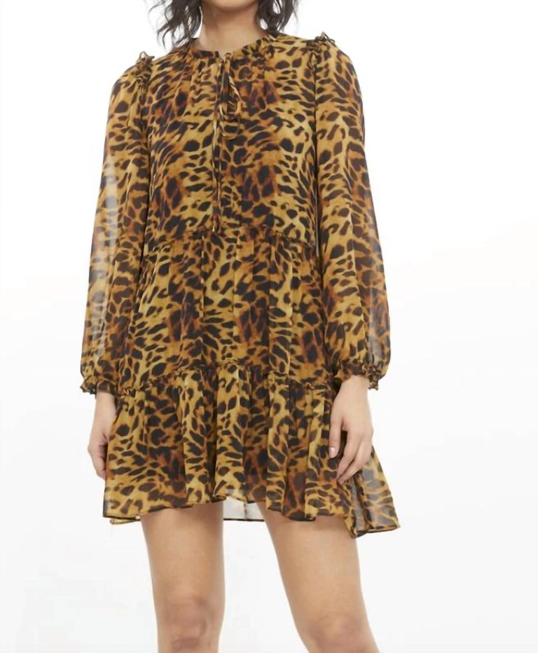 Janelle Dress - Wild Leopard