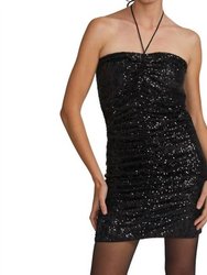 Jasmine Sequin Dress - Black