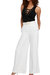 Jessamin Wide Leg Pants In Ecru