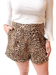 Leopard Shorts - Leopard Print