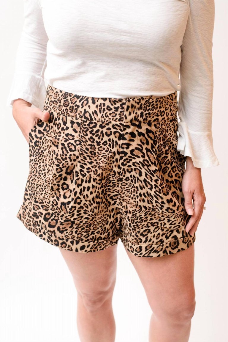 Leopard Shorts