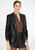 Millie Vegan Leather Blazer