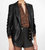 Millie Vegan Leather Blazer