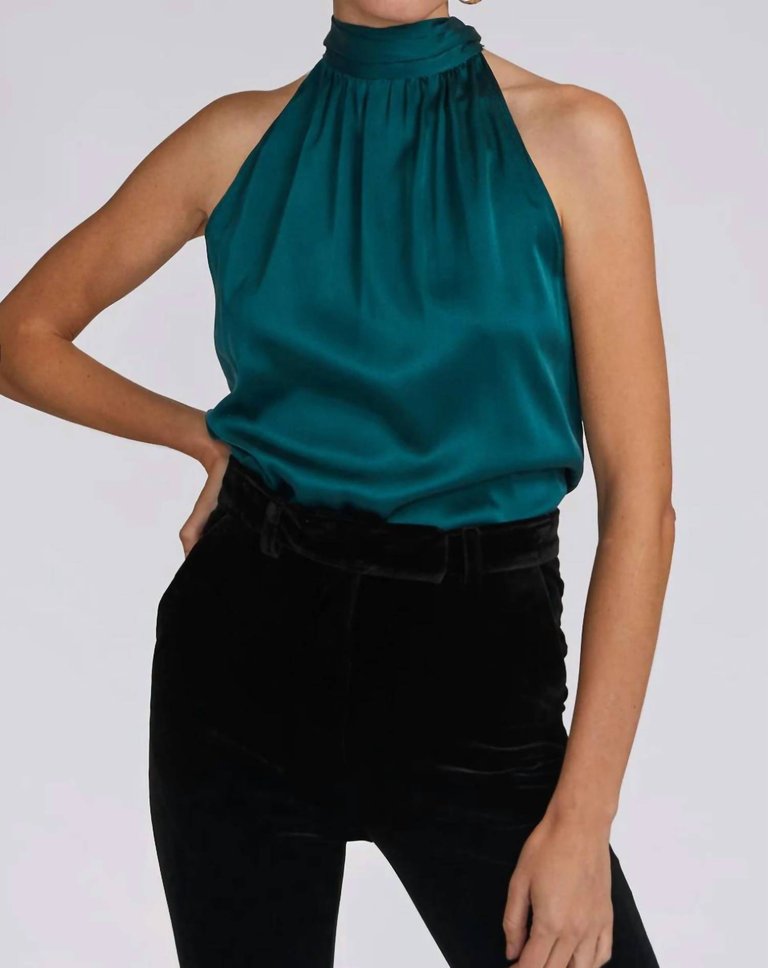 Noemi Halter Blouse - Hunter