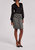 Tara Tweed Skirt - Black/White