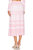 Women's Tiana Knit Sweater Skirt In Pink Stripe