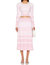 Women's Tiana Knit Sweater Skirt In Pink Stripe - Pink Stripe